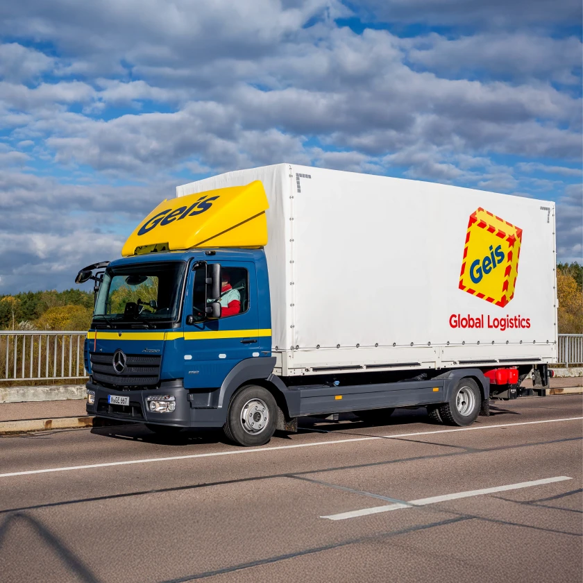 Geis Global Logistics truck